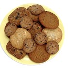 Close-up of assorted muffins on a plate