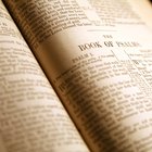 Cómo encontrar un pasaje de la Biblia 