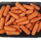 ¿Cuántas calorías hay en una porción de zanahorias?