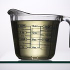 Cómo medir una taza de agua 