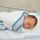 Newborn Baby Girl Sleeping in Bowl