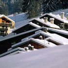 Pendiente recomendada de un techo para la nieve
