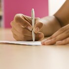 Woman posting letter