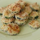 Fried Zucchini and red cherry tomatoes