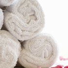 Como faço para remover os fiapos de toalhas de banho novas?