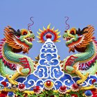 O que significam as cores dos dragões chineses?