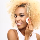 Face wash cleansing gel, toner, cream. Face cosmetics