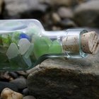 sea glass seaglass with ocean , beach and seascape