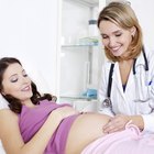 Pregnant Woman Seeing Her Baby on Ultrasound