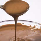 Sauce Pan With Chocolate Pudding