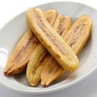 Ripe fried plantain – traditional dish in Central America