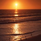 Acampando en la playa en Oceanside, California