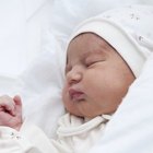 Baby sleeping with bottle