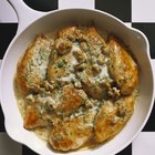 Plate with herring, potatoes and more.