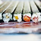 sushi with vegetables