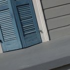 Colores que complementan al gris en el exterior de una casa