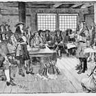 ¿Quiénes fueron los cuáqueros y con qué colonia estadounidense están relacionados?