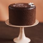 chocolate cake with chocolate  buttercream