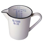 Cómo medir un cuarto de taza de agua sin un vaso medidor