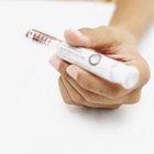 nurse taking blood sample from patient's arm. Preparation of blood to procedure Plasmolifting.