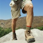 dirty hiking shoes