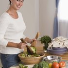 Cómo decorar ensaladas de vegetales