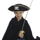 Como hacer un sombrero pirata de tres puntas de fieltro