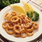 tasty fried calamari