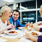 Selection of chinese food in a restaurant