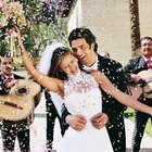 Pista de baile casera para una boda de exterior