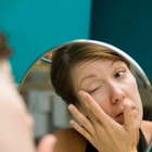 Woman with makeup