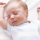 Hispanic baby sleeping