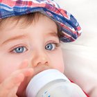 Close up of a mother feeding her child