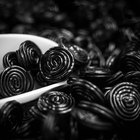 Black and White Cookies with a Cup Of Coffee