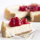 piece of delicious blueberry cheesecake with coconut macro