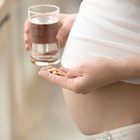 Young pregnant woman caught cold