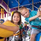 Happy little girl at Disney World