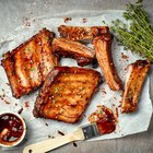 Grilled pork ribs