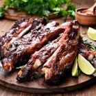 Grilled pork ribs