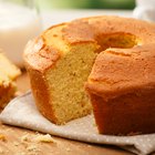 Pouring Cake Mixture Into Baking Tin