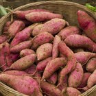 Red sweet potatoes