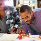 Dad and daughter cooking