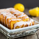 Fruit cake on wooden table