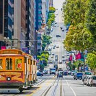 San Francisco with the Golden Gate bridge