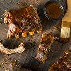 Grilled pork ribs