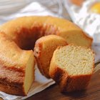 Pouring Cake Mixture Into Baking Tin