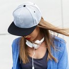 Teenage boy wearing baseball cap