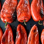 Pasilla chili in Oaxaca market, Mexico