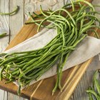 fresh green peas isolated on a white background