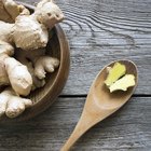 Fresh garlic on wooden background